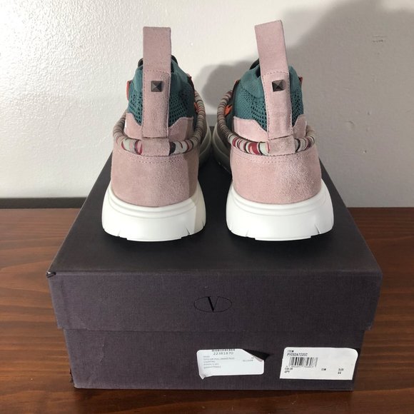 Rare Valentino Garavani Heroes Tribe Moccasin Sneakers Size 44 (11) - Picture 4 of 12